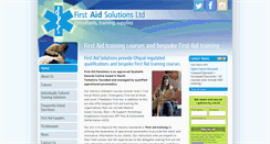 Desktop Screenshot of firstaidsolutions.org